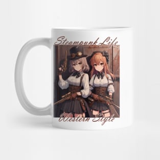 Steampunk Life - Western Style Mug